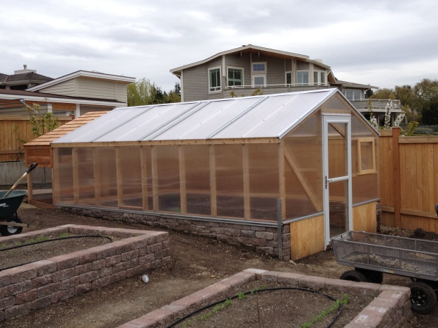 Timber Frame Greenhouse shed plans 10 x 20 free